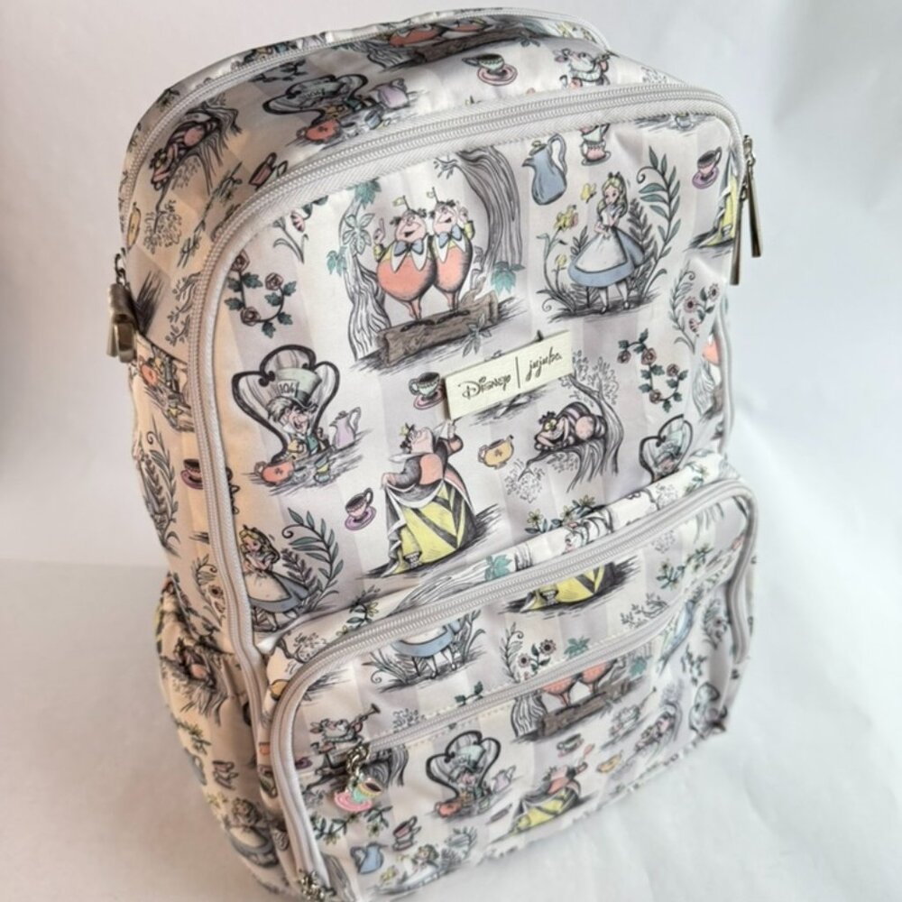 JuJuBe Diaper Bag – Alice in Wonderland Theme – Discontinued & Wonderfully Rare!